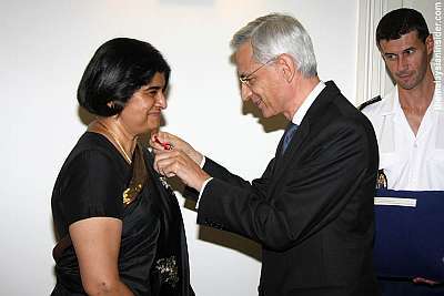 France awarded Datuk Ambiga with "Chevalier de Legion d’Honneur"